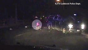 Dashcam video shows toddler ejected from SUV in chase