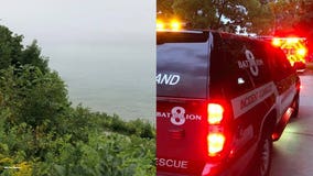 North Shore Fire officials rescue woman who slipped on mud, fell down bluff in Whitefish Bay