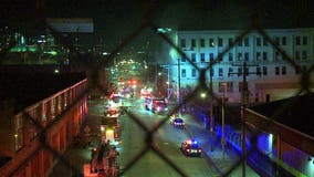 Early morning fire damages abandoned warehouse near 15th & St. Paul in Milwaukee
