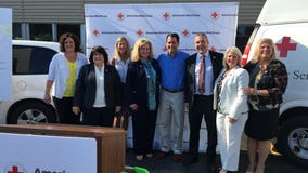 Red Cross hosts Gov. Walker, local business leaders to highlight flood relief efforts