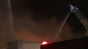 Two firefighters hurt battling 3-alarm fire in Milwaukee