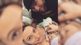 Admirals' player borrows opponent's vehicle to get to baby's birth on time