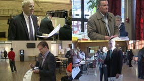 Candidates for Milwaukee mayor, Milwaukee County Executive cast their votes