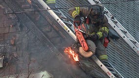 Firefighters battle fire at vacant house near 20th & Center