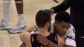 Giannis Antetokounmpo matches career high with 44, Bucks beat Cavs