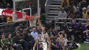 Bucks beat Lakers 115-101; Antetokounmpo, James sit out