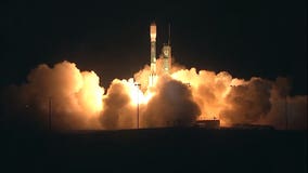 New US weather satellite launched from California