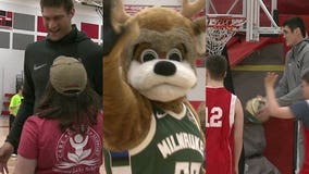 Bucks' players make 'new friends' at Special Olympics clinic: 'It's a highlight of our season'