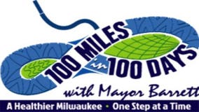 "Every step counts:" Mayor Barrett urging folks to "Walk 100 Miles in 100 Days"