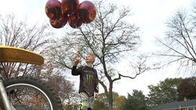 West Bend boy's balloons end up in Michigan