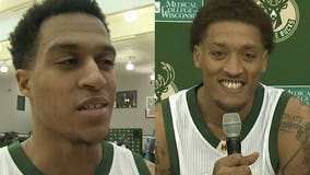 "A lot of pride over there:" 2 Bucks hopefuls made 7,000-mile trek for a chance to play for Milwaukee