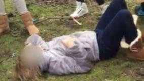 Girl suffers life-threatening injuries in beating caught on camera: Police say no one intervened