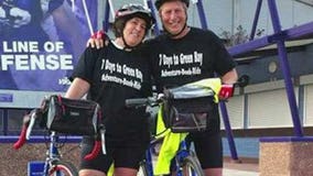 Bicyclists embark on trip from Metrodome to Lambeau Field