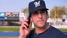 Check out the newest Aaron Rodgers, Brewers commercial