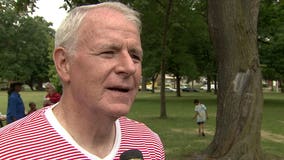 Mayor Barrett, at Sherman Park, responds to accusations he's "clueless" about how to solve problems