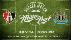 Soccer's coming back to Miller Park: Atlas Futbol Club vs. Newscastle United Futbol Club