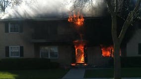 Firefighters douse apartment fire at 87th & Fond du Lac