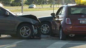 Three cars collide near 60th and Brown Deer