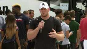 "Wanted to help:" JJ Watt begins distributing items for Harvey victims in Texas, $18M+ raised