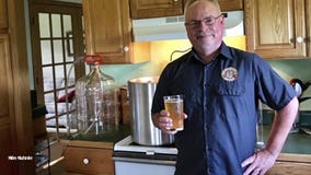 Red, white, and brew: Badgers PA announcer grows hops, bottles beer for friends in his spare time