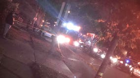 'Vibrated the whole block:' 1 dead, woman and toddler injured after vehicle crashes into tree