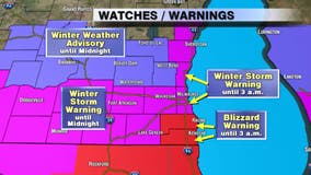 Winter wallop: Blizzard-like conditions seen throughout southeast Wisconsin