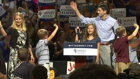 Supporters welcome Paul Ryan home before he heads to Convention