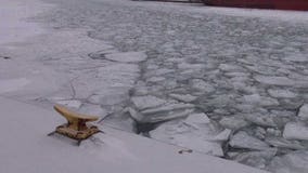 Ice on Lake Michigan may make for cooler spring, summer