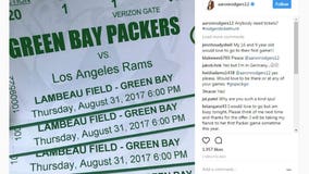 #RodgersTicketHunt: Packers QB once again offers lucky fan tickets to game at Lambeau