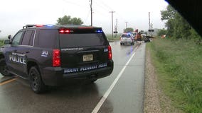 Kenosha man hurt after SUV collides with Amtrak train in Mount Pleasant