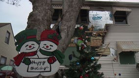 Fire sparked at 70th and Arthur when cat chewed through oxygen line, causing explosion