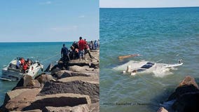 RacineTMZ: Family of six pulled from boat suffering engine trouble in Racine Harbor