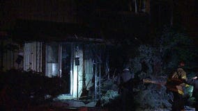 Milwaukee firefighters respond to duplex fire near 77th and Thurston