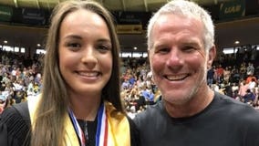 Bittersweet for Brett! Favre's youngest daughter graduates from high school