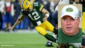 Aaron Rodgers to practice in rehab group, McCarthy says it's 'not a setback'