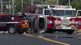 Developing: Investigation underway after crash involving city vehicle in Mequon; no serious injuries