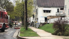 Milwaukee firefighters battle house fire near 29th and Rogers on city's south side