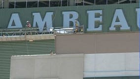 New letters placed on video screens at Lambeau Field