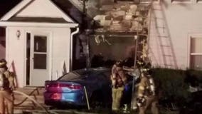 "We lost almost everything:" Alleged drunk woman crashes vehicle through front of home