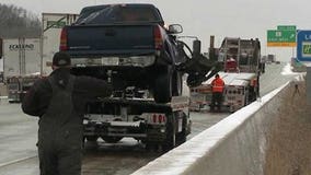 Snowy roadways in SE Wisconsin make for anxious commutes