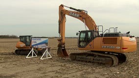 Officials welcome contractors, equipment to Foxconn development site in Mount Pleasant