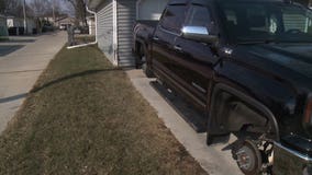 "Why?" Greenfield man devastated after ALL 4 tires, rims stolen from his brand new truck