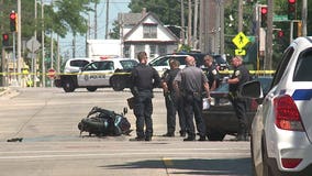 Milwaukee police: Motorcyclist in critical condition after crash near 16th and Burnham