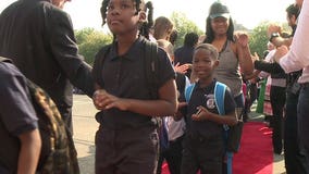 "We want you to succeed:" Carver Academy students welcomed back to class in style