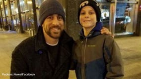 "Fabulous human being:" Mom, son, Bears' fans, enjoy magical encounter with Aaron Rodgers in Chicago