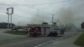 MFD: Crew responds to 4-stall garage fire on Fond du Lac Avenue