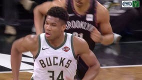 Giannis, Bucks beat cold-shooting Nets 113-94