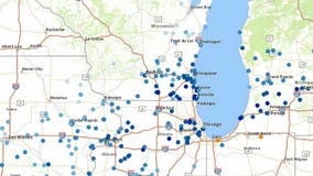 Snow totals from the weekend, Feb. 10-11, 2018