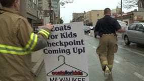 Milwaukee Fire Dept. collects money to buy new coats for kids