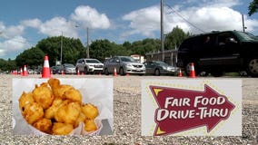 Officials: Turnout 'amazing' for 1st State Fair Food Drive-Thru featuring 11 favorites